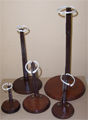 Wood Base Doll Stands