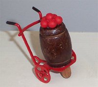 Apple Barrel Cart