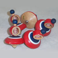 Hand Pull String Tops (Battle Tops)