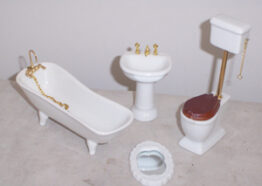 Porcelain Bathroom Set